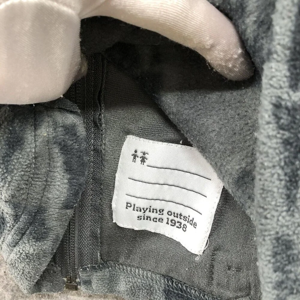 Columbia Kids 2T Fleece Jacket‎ Gray Camo Full Zip Boys Girls Mock Neck Outdoor